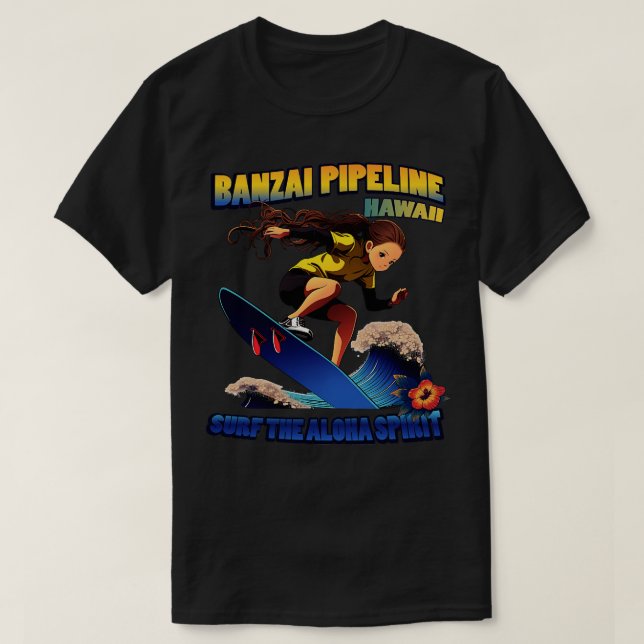 Hawaii Surfing 72804 TShirt (Design devant)