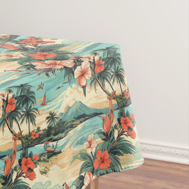 Hawaii Thème Beach Party Nappe (In Situ)