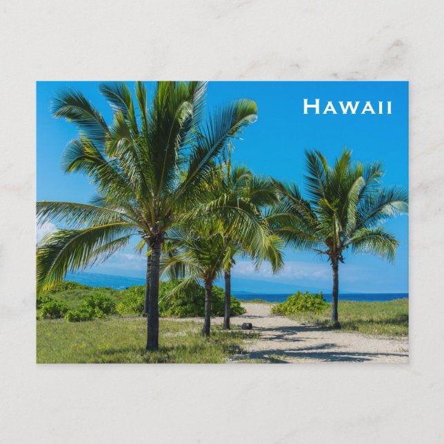 Hawaii Tourisme Vintage Voyage Ajouter carte posta (Devant)