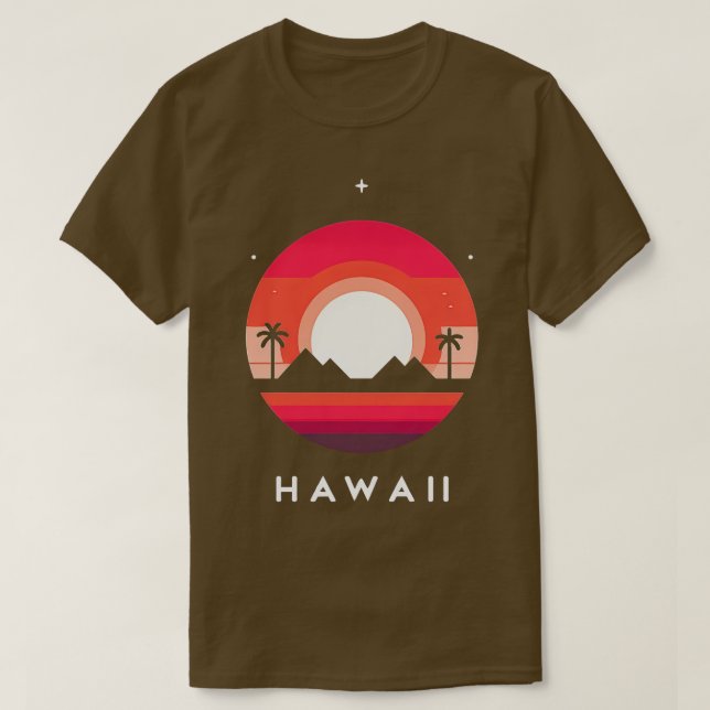 Hawaii Tropical Paradise Art TShirt 2 (Design devant)