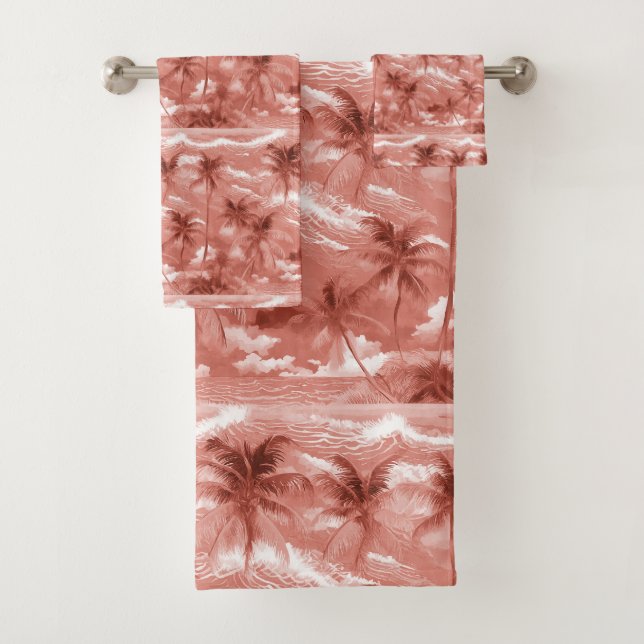 Hawaiian Aloha imprimer Motif tropical (En situation)