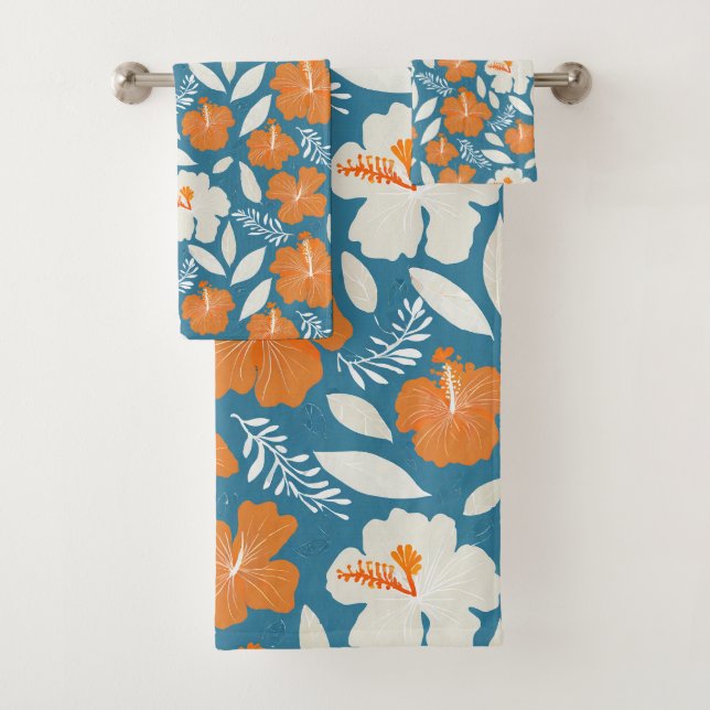 Hawaiian Aloha imprimer Motif tropical (En situation)