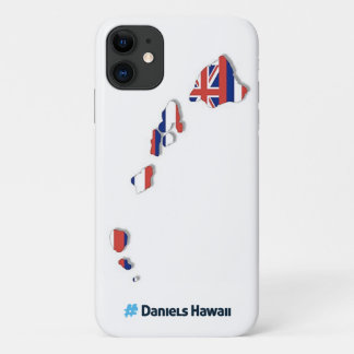 Hawaiian Island & Hawaiian Flag iPhone 11 Coque
