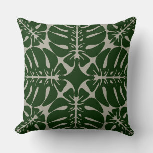 HAWAIIAN QUILT COUSSIN - monstère Jeu d'oreiller