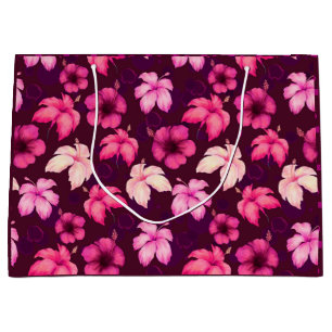 Hawaiian Sunset Glow : Sac cadeau Hibiscus