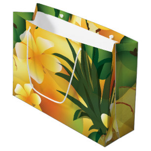 Hawaiian Tropical Luau Cadeau Grand sac