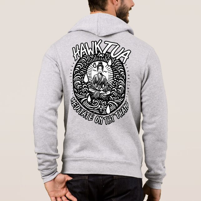 Hawk Tua Sweat - shirt à capuche Zip-Up (Dos)