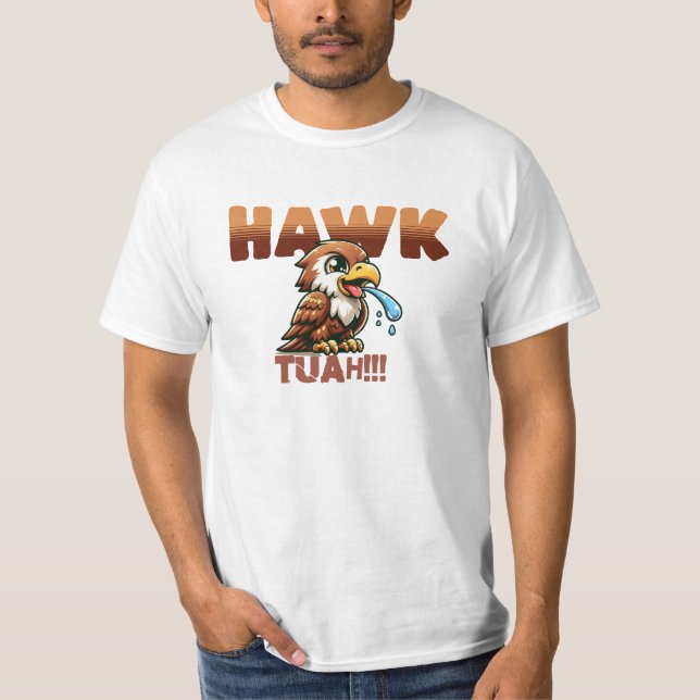 Hawk Tuah ! - T-shirt style Softstyle Unisex | Uni (Devant)