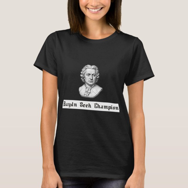 Hayden cherche T-shirt Champion (Devant)