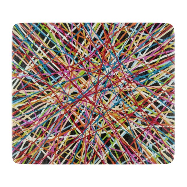 Haystack en Rouge 6 x 7 Déco Planche à découper en (Devant)