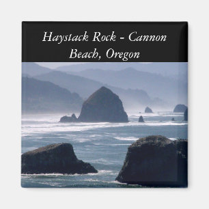 Haystack Rock - Cannon Beach Oregon Magnet