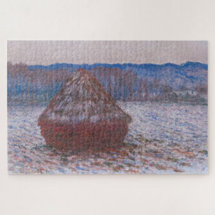 "HAYSTACKS 1890 -91" PAR CLAUDE MONET PUZZLE