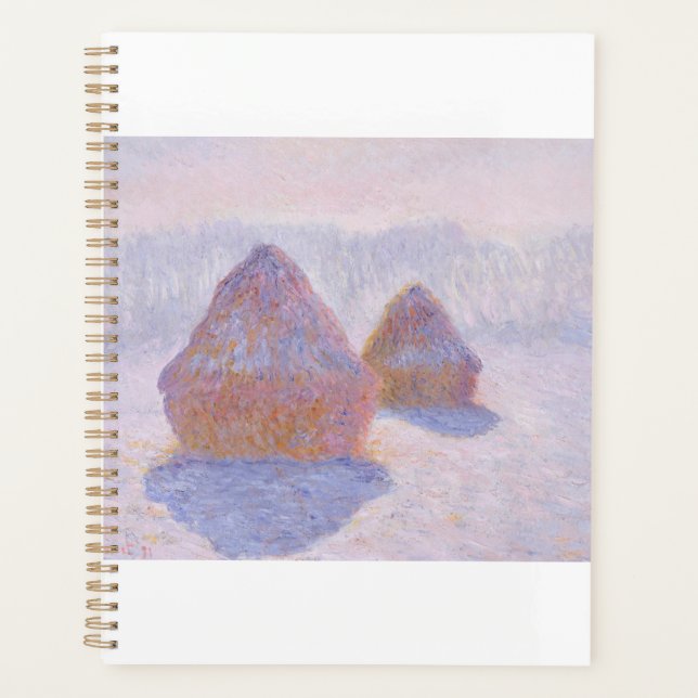 Haystacks par Claude Monet (Devant)