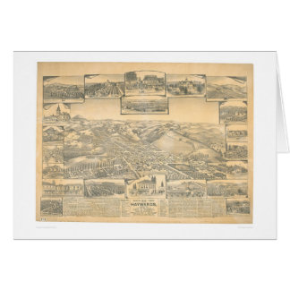 Hayward, carte panoramique de CA (0696A)