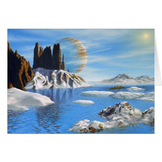 HD222582 b et carte de lune (Devant horizontal)