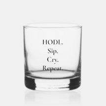 HDL Sip Cry Répéter Crypto Whiskey Verre