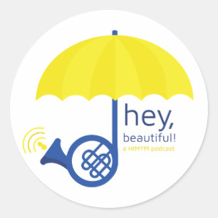 Hé Beau Stickers Logo