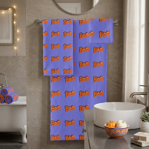Hé Boo Est-ce que je t'ai fait peur Typographie De