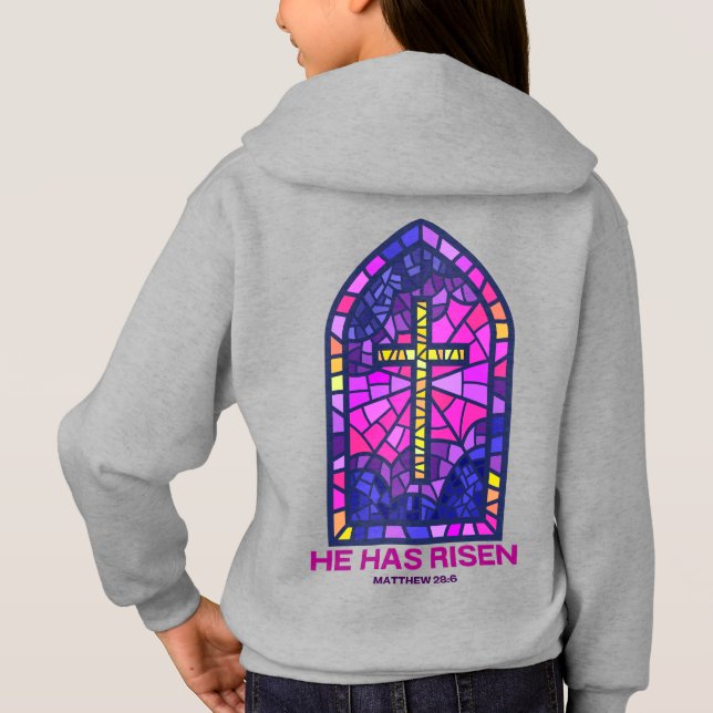 He Has Risen Hoodie (Dos)
