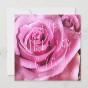 Hé, jolie fille ! Carte d'anniversaire