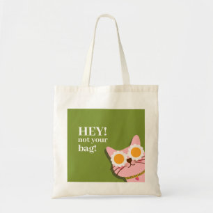Hé ! Pas ton sac Funny Sac fourre-tout de chat