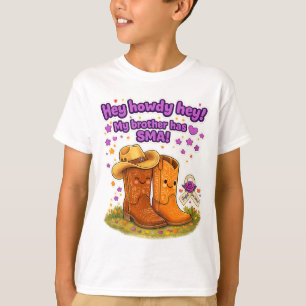Hé, salut ! Mon frère a une SMA ! T-shirt