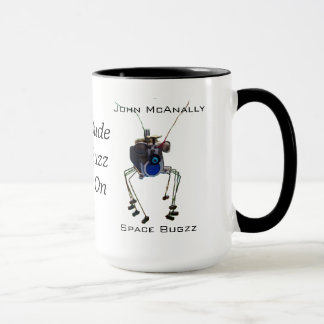 Hé tasse de type et de café de bourdonnement