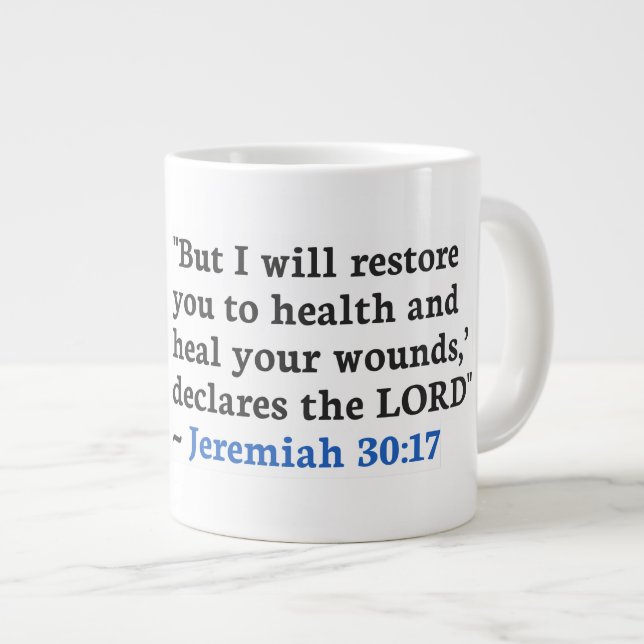 Heal - Jumbo Mug (Devant droit)