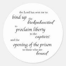 Heal the Brokenhearted Sticker