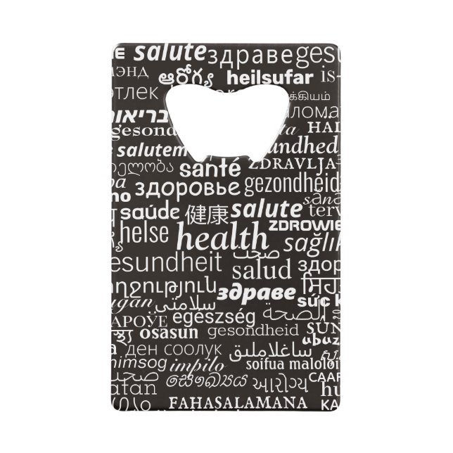 Health Text Bottla Opener Multi Language (Devant)