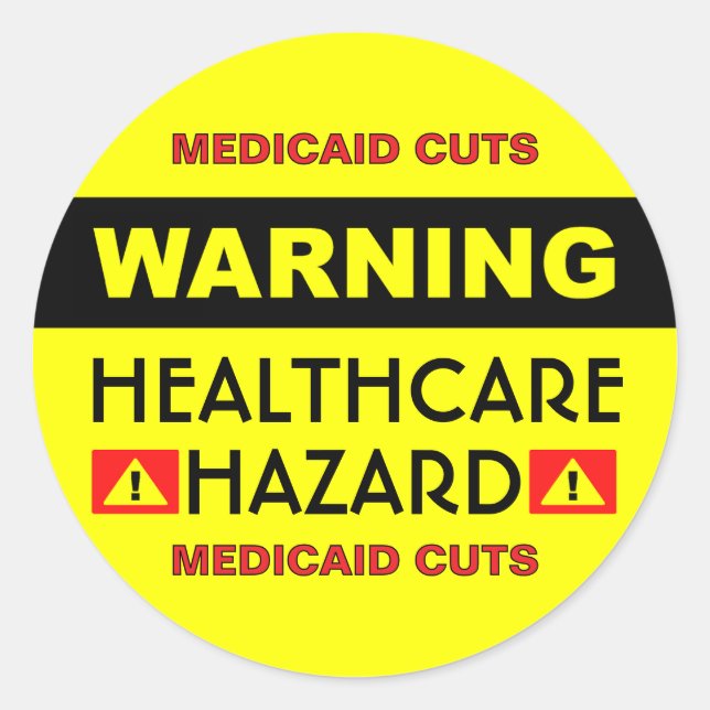 Healthcare Hazard™ Stickers (Devant)