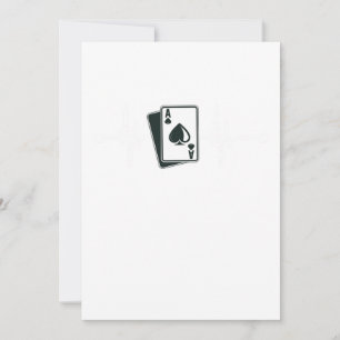 Hearbeat Ace Spades Cartes Casino Joueur Poker Gam