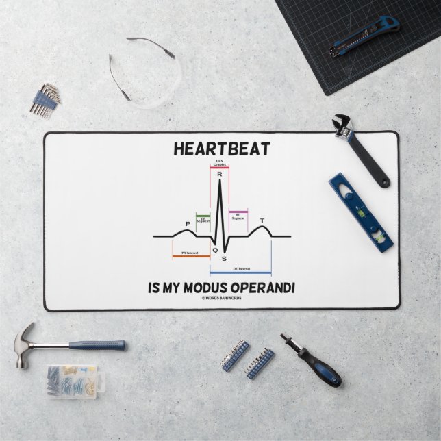 Hearbeat Est Mon Modus Operandi Electrocardiogramm (Poste de travail)