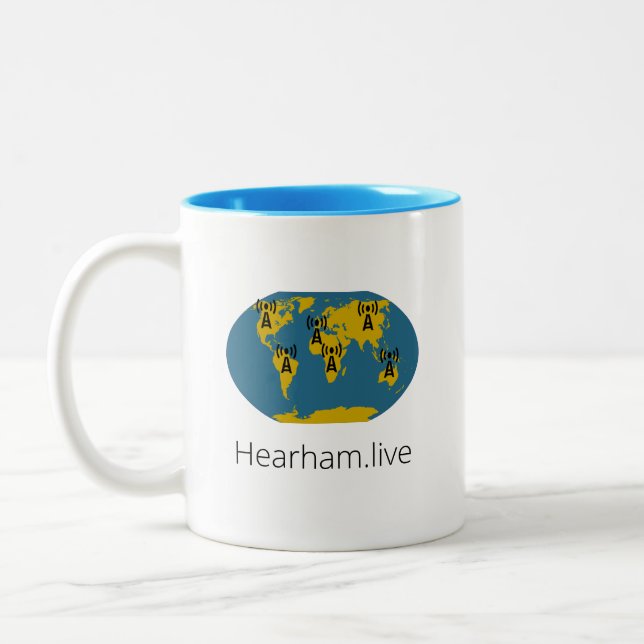 Hearham.live fan mug (Gauche)
