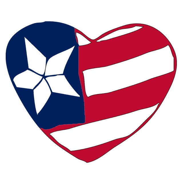 Heart America Patriotic Mug | USA Flag Heart (Créateur téléchargé)