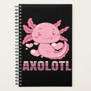 Heart Axolotl   Caricature mignon Axolotl