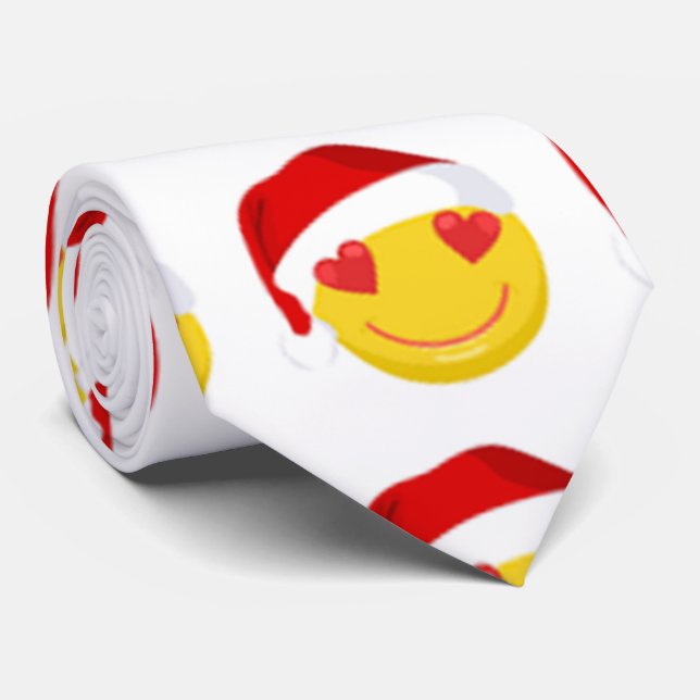 ****HEART EYES PÈRE NOËL*** CRAVATE (Roulé)