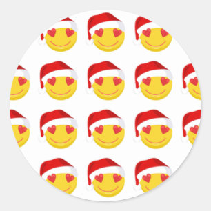 **HEART EYES PÈRE NOËL*** STICKER DE NOËL