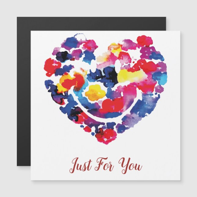 Heart Floral Emoji Joyeux visage souriant (Devant / Derrière)