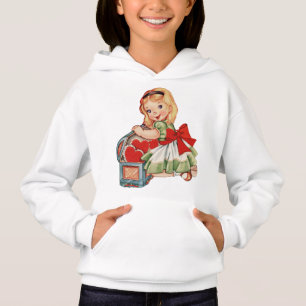 Heart Girl Enfant Retro Enfants mignons
