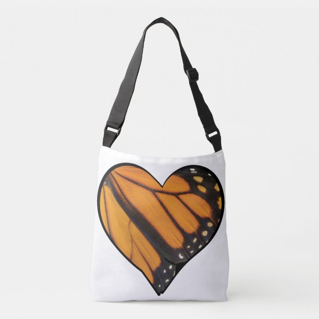 Heart I Love Papillon Ailes Sac (Devant)