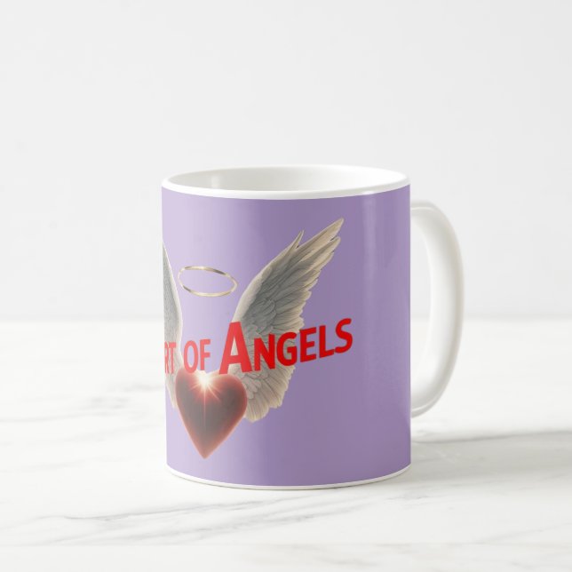Heart of Angels! Mug (Devant droit)