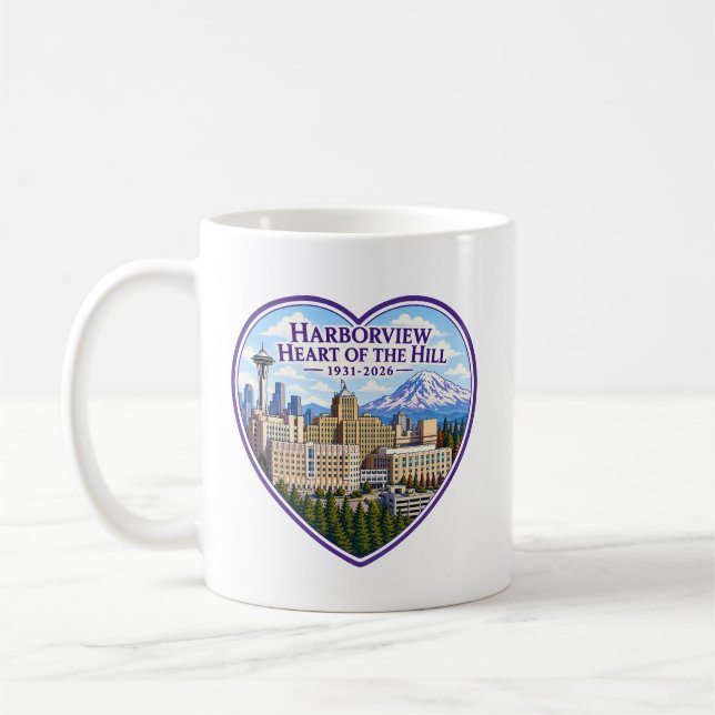 Heart of the Hill 95 Years Mug (Gauche)