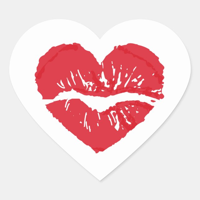 Heart Stickers Kiss (Devant)