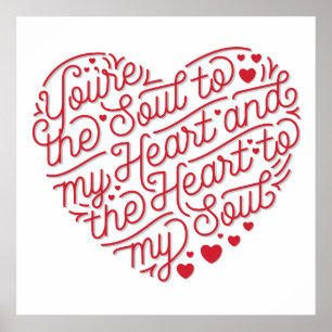 Heart to My Soul Poster 24x24