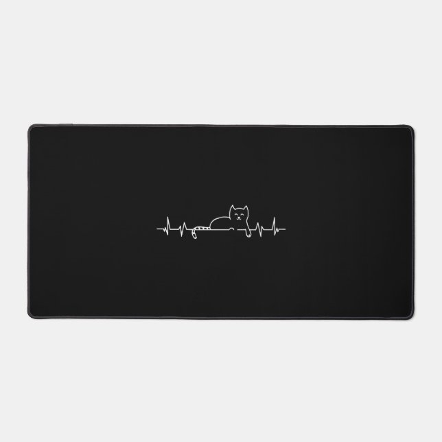 Heartbeat Chat Kitten Love Cadeau féminin (Recto)