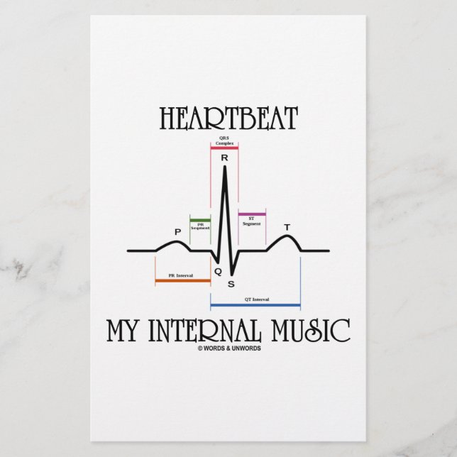 Heartbeat My Internal Music (ECG/EKG Heartbeat) (Devant)