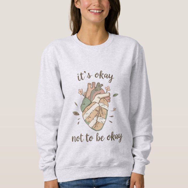 Heartfelt Comfort Crewneck Sweatshirt (Devant)