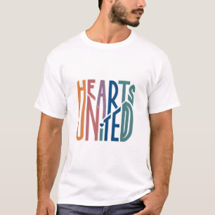 Hearts United Meilleur vendeur T-shirt pour lui po