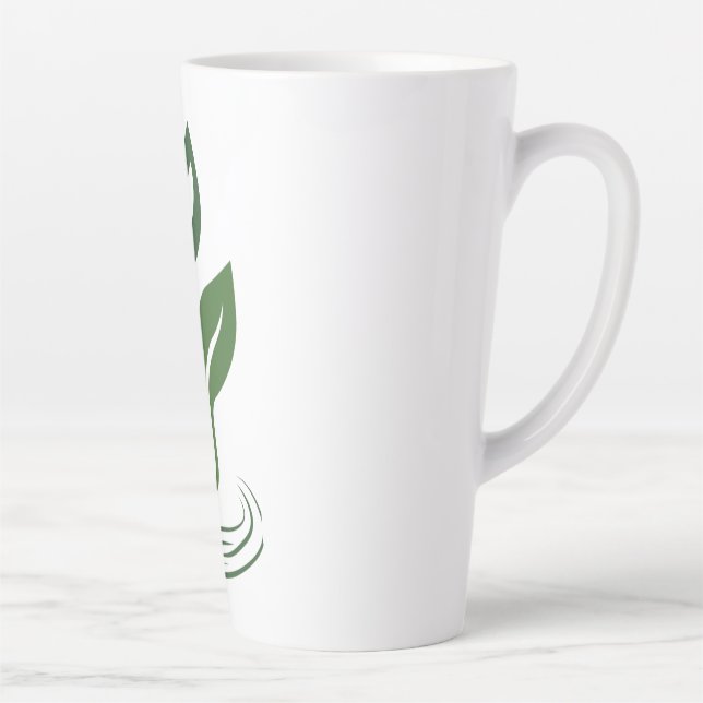 Heather Niemi Savage Logo Large Latte Mug (Droite)